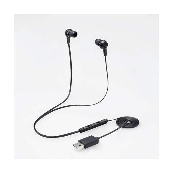 1.2m/USBヘッドセット(ミュートスイッチ付/両耳)