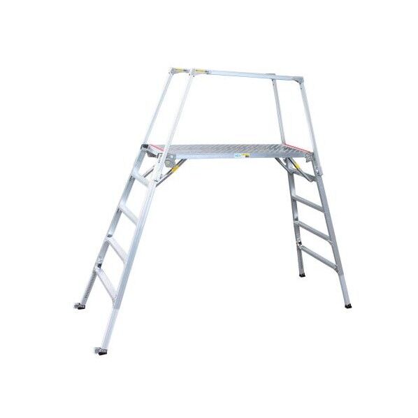 139-175cm 足場台(調整脚・セーフティーガード付) EA905DF-34