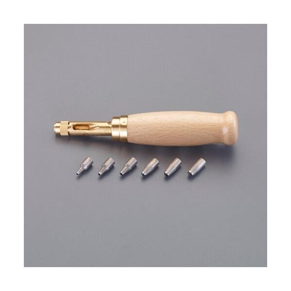 エスコ(esco) 皮革用スクリュー式ポンチセット EA916JK-40 1ST...