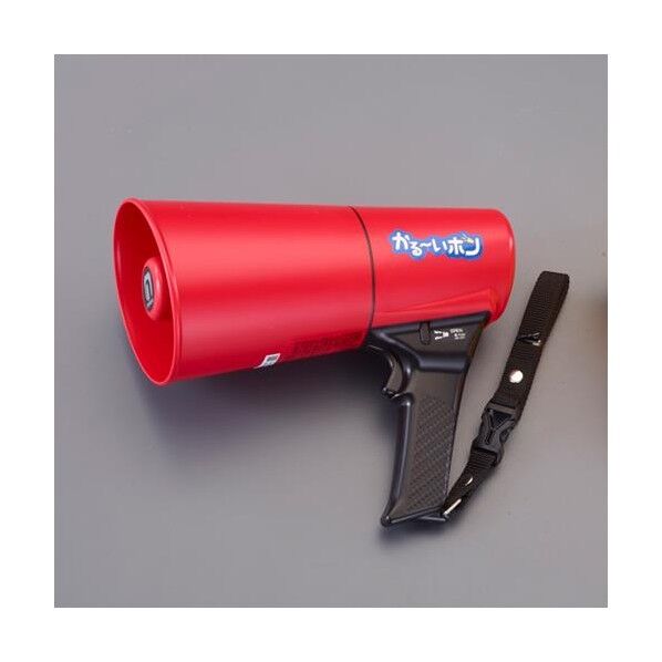 4.5W メガホン(抗ウイルスコーティング/サイレン音付) EA916X-92 1台