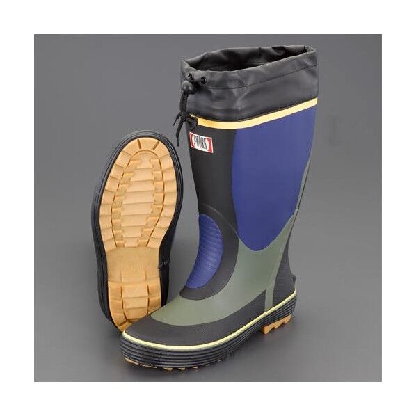 24.0cm 長靴(天然ゴム.ネイビー)