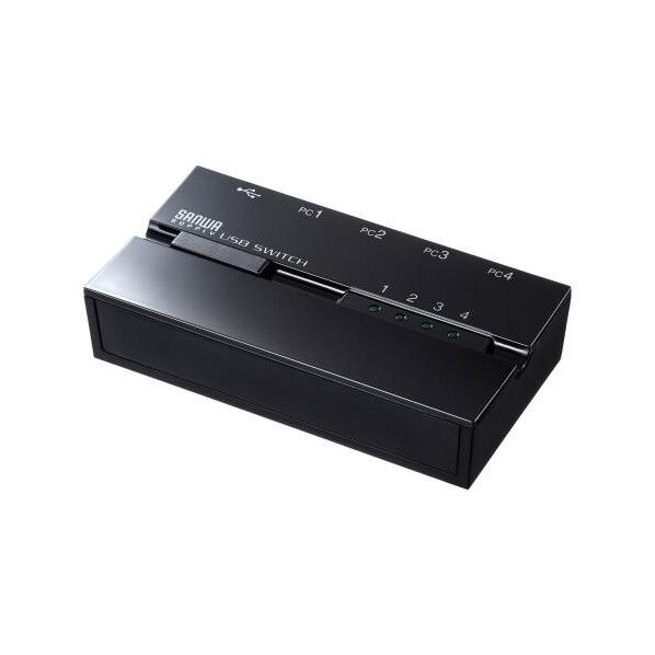 USB2.0 USB切替器(4回路/マクﾞネット付)