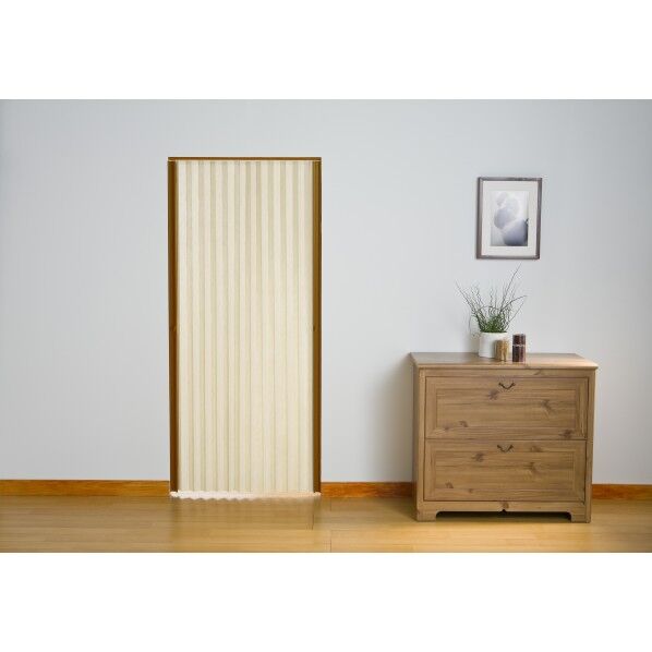 プリーツドア 100X174BE ベージュ 幅100×高さ174cm L8702 1個