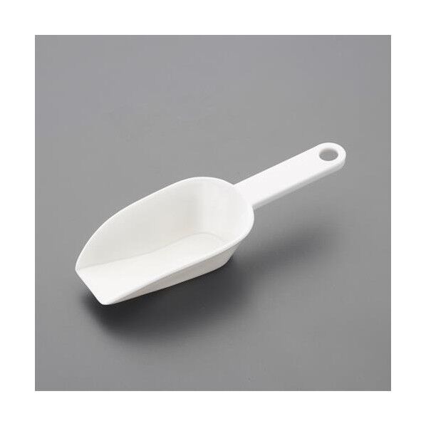 ※法人専用品※エスコ 169x60mm スコップ(ホワイト/ポリプロピレン/10個) EA912MM-1 1個