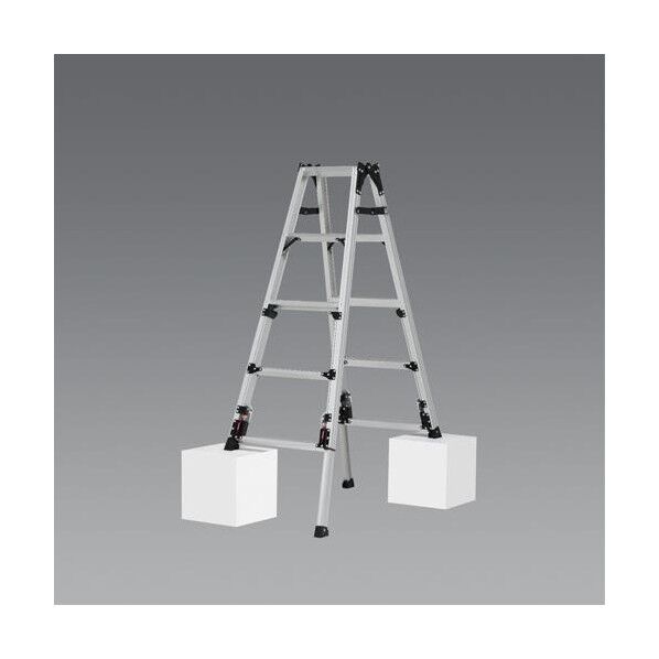 ※法人専用品※エスコ 0.94-1.25m はしご兼用脚立(伸縮脚) EA903PA-11A 1台...