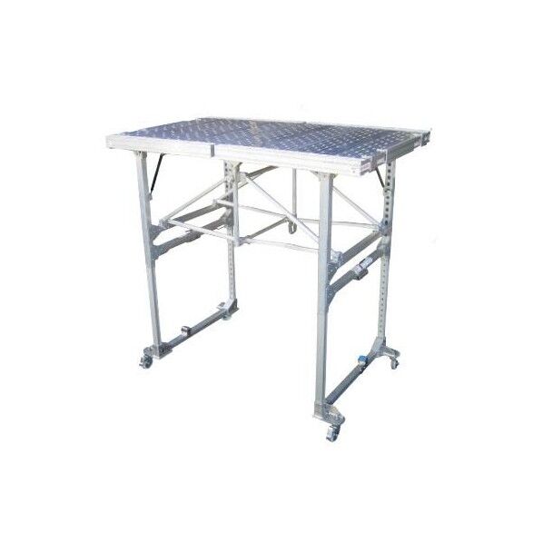 ※法人専用品※esco|エスコ 1100x1785x1140-1750mm 移動式室内足場台 EA905DF-101 1台