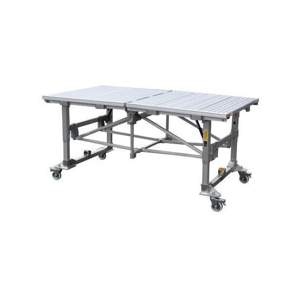 1000x1860x 675- 868mm 移動式室内足場台