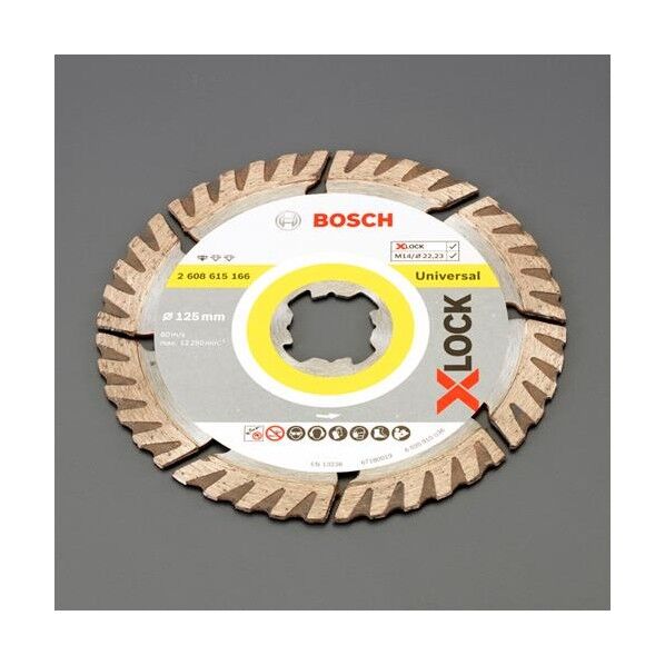 φ125x1.6mm ダイヤモンドカッター(セグメント/X-LOCK用 EA843RN-2 1枚