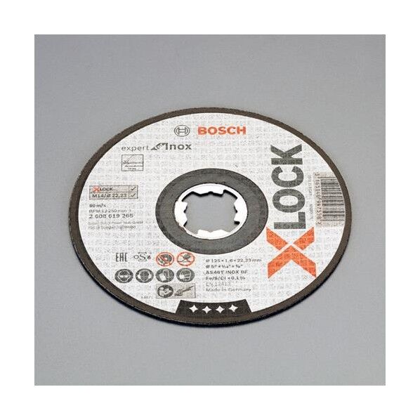 125x1.6mm 切断砥石(1枚/ステンレス用/X-LOCK用)