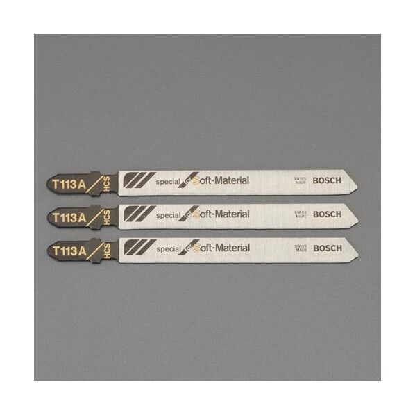 100mm ジグソーブレード(ゴム.発泡スチロール/3枚 EA854LF-61 1組