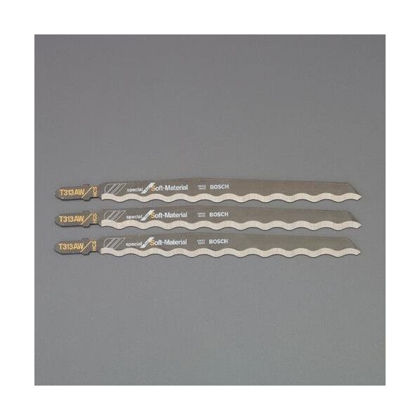 152mm ジグソーブレード(ゴム.発泡スチロール/3枚 EA854LF-62 1組