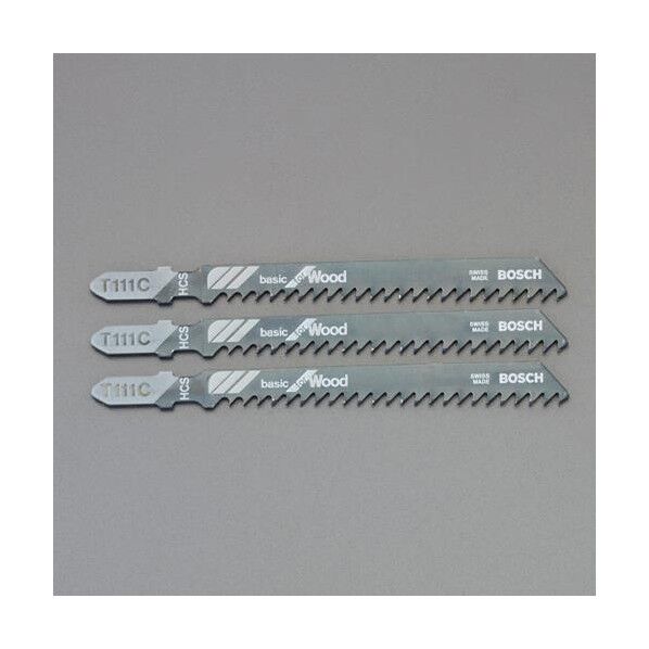 ※法人専用品※エスコ 100mmx 8T ジグソーブレード(木工用/3枚) EA854LH-5 1組