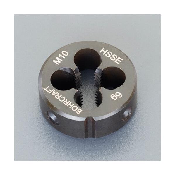 M 3x 0.5/ 20mm 丸ダイス(並目/Co-HSS) EA829JJ-3 1個