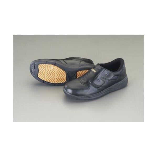 25.5cmスニーカー(マジック式/ブラック)