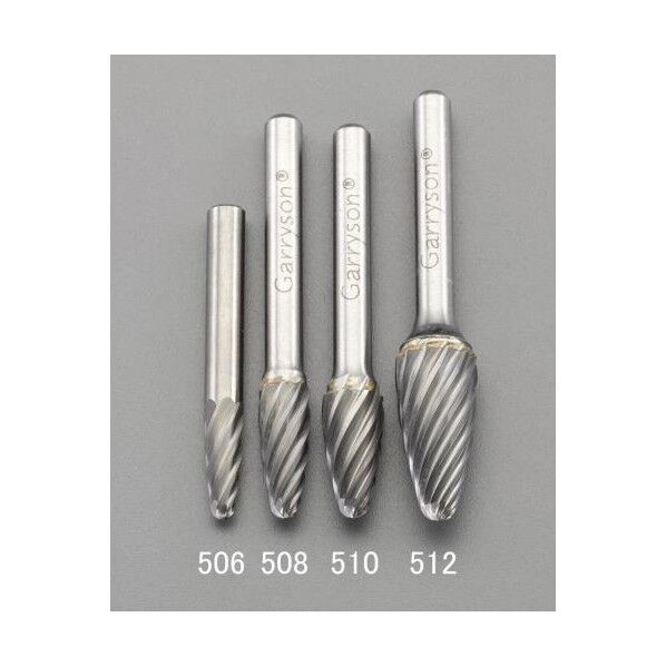 [快削] 6x16mm/6mm軸 超硬カッター(ステンレス用) EA819JE-506