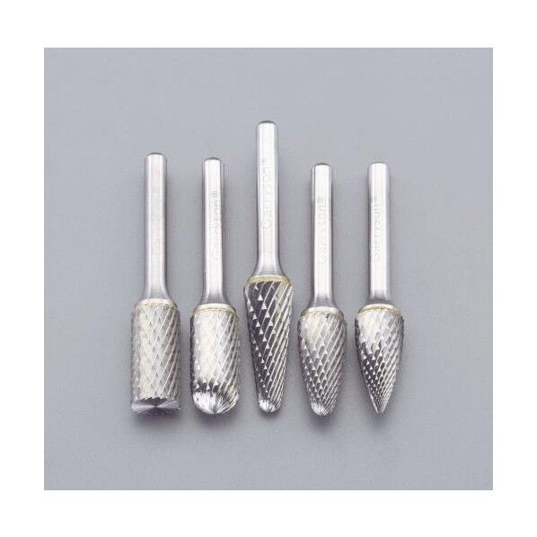 5本組 超硬カッター(鉄・鋳物用・6mm軸)