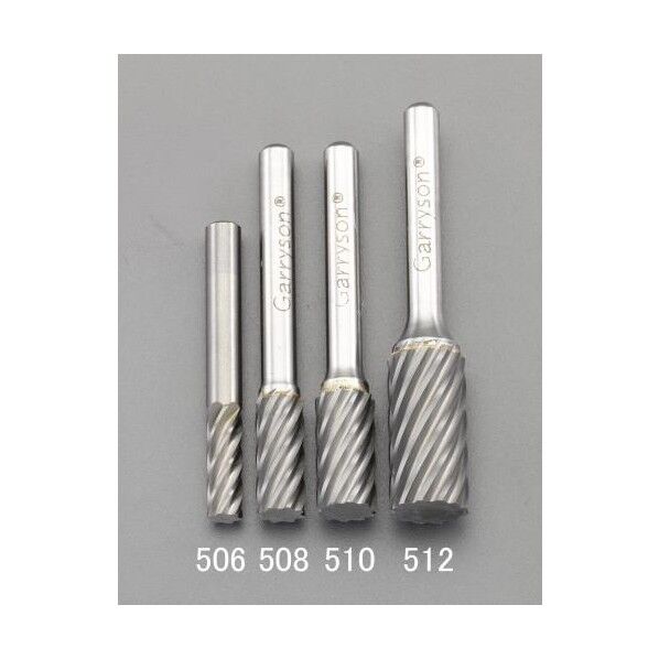 8x19mm/6mm軸 超硬カッター(ステンレス用・快削)