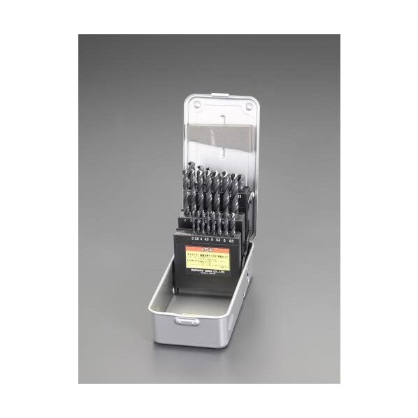 3.0-13.0mm 鋭刃ストレートドリルセット(21本組/HSS)