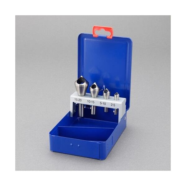 4本組 丸軸カウンターシンク(HSS)