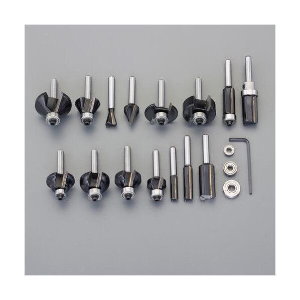 15本組 ルータービットセット EA828A-51 1ST