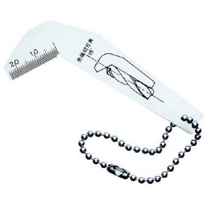 ドリル刃先ゲージ