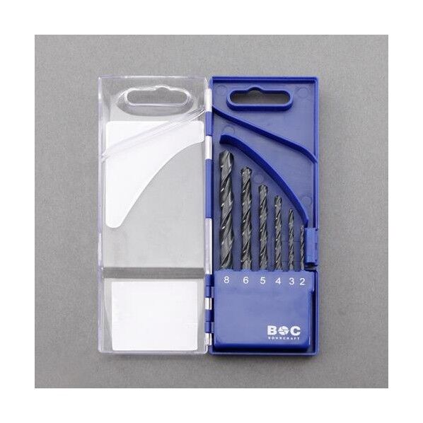 2.0- 8.0mm/  6本組 ストレートドリル(HSS) EA824FJ-106 1ST