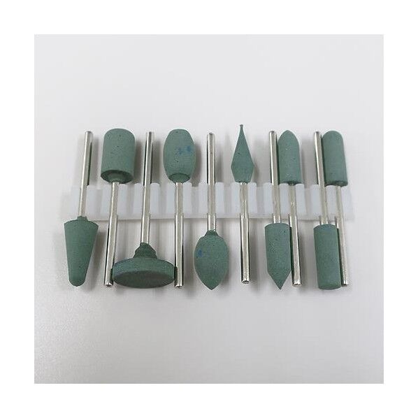 10本組/#400 軸付き砥石セット(2.35mm軸) EA819WM-143 1ST