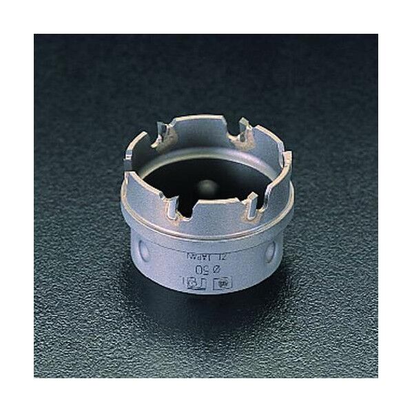 ※法人専用品※エスコ 43mm 超硬付ホールソー(カッターのみ) EA822A-43 1本