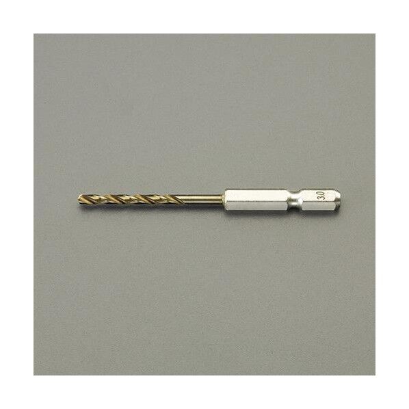 6.5mm ドリルビット(1/4六角軸/Co-HSS) EA824DJ-6.5 1本