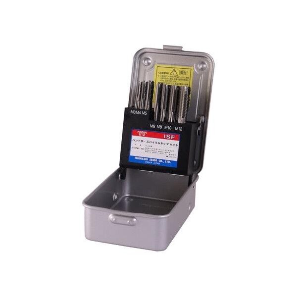 M3-M12 ハンド・スパイラルタップセット(SKS2/HSSE)