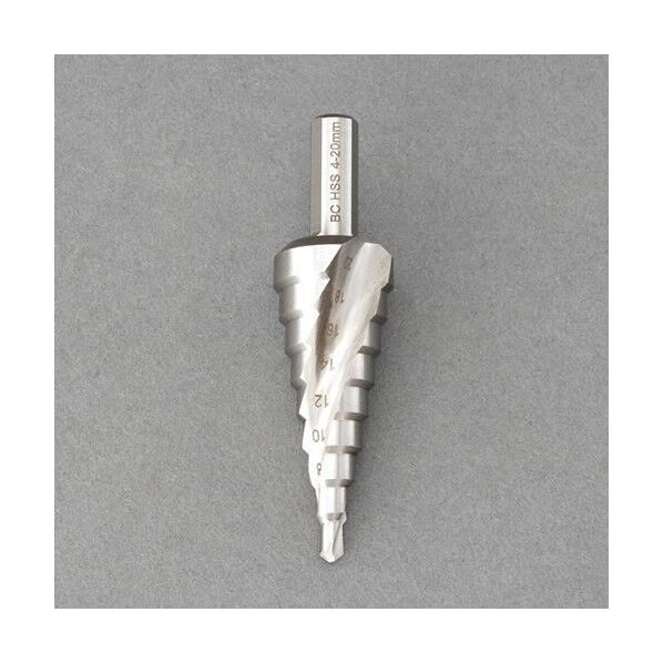 4-39mm ステップドリル(スパイラル/HSS)