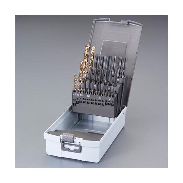 M3-M12/28本組 タップ・ドリルセット(Co-HSS/ISO)