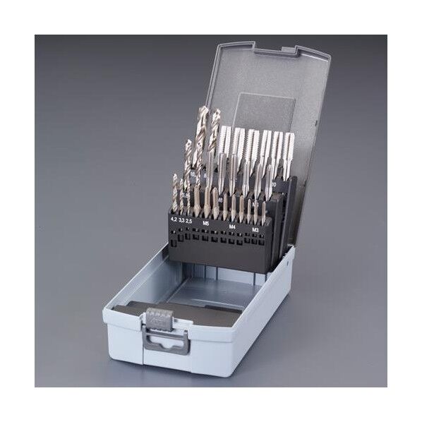 M3-M12/28本組 タップ・ドリルセット(HSS/ISO)