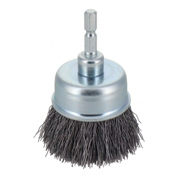H&H 六角軸カップブラシ 鋼線 50mm BCW-50 1点