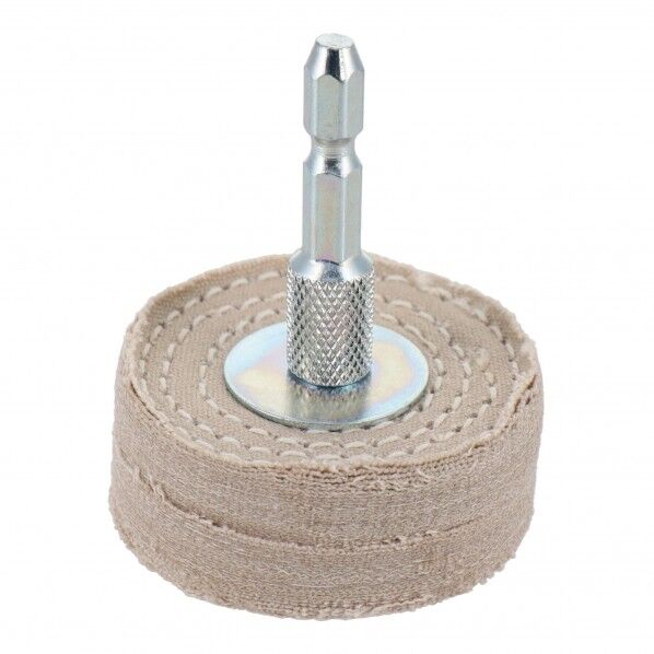 六角軸軸付布バフ50mm