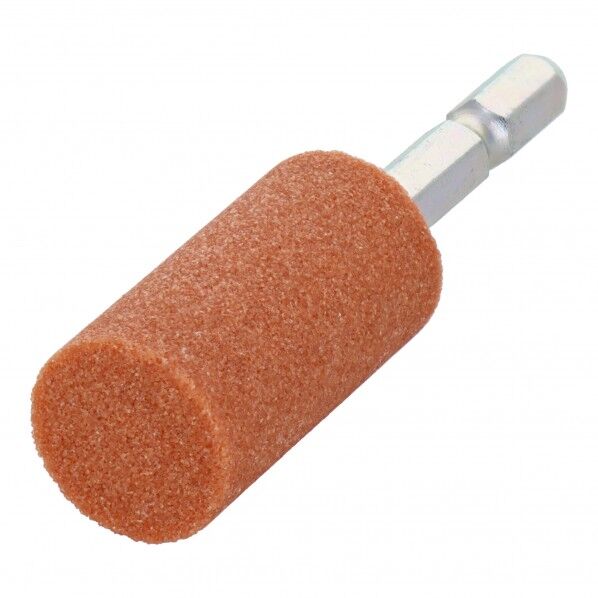 H&H 六角軸軸付砥石 円筒型 #60 WA6-21 1点