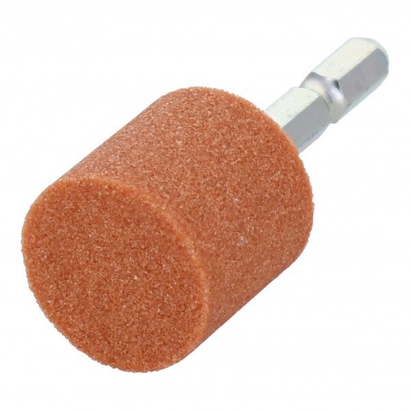 H&H 六角軸軸付砥石 円筒型 #60 WA6-22 1点