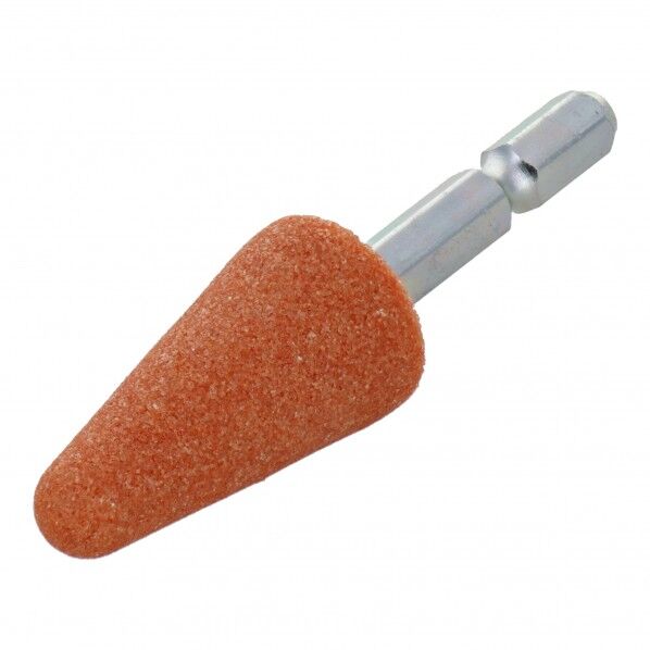 H&H 六角軸軸付砥石 傘型 #60 WA6-33 1点