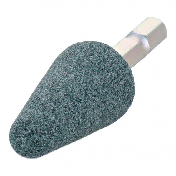 H&H 六角軸軸付砥石 傘型 #80 GC6-16 1点