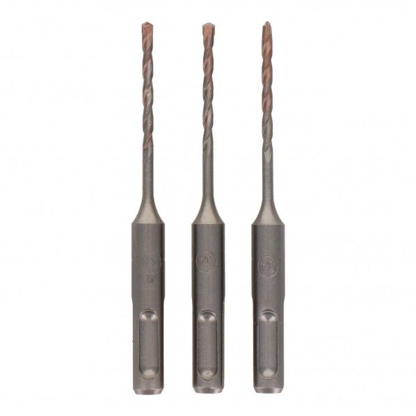 trad SDSプラス コンクリート用ドリル刃セット 3本組 3.4mm TCD-334 3本