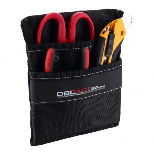 DBLTACT フラットポケット ブラック 175×135×25mm DT-FP-S 1点