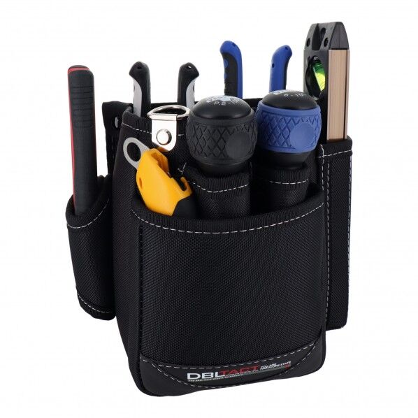 DBLTACT 腰袋 2段 ブラック 190×210×150mm DT-26-BK 1点