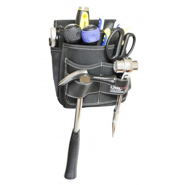 三共コーポレーション 腰袋 230×170×150mm ブラック DT-30-BK 1点