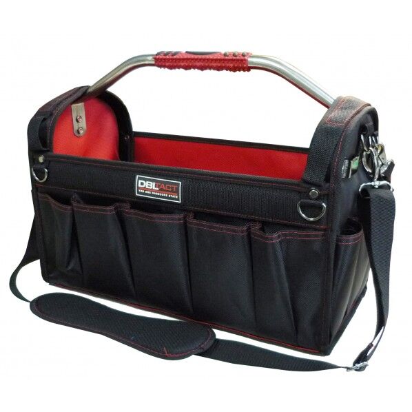 DBLTACT オープンキャリーバッグ ハイクオリティ レッド 350×450×200mm DT-HTB-450 1点