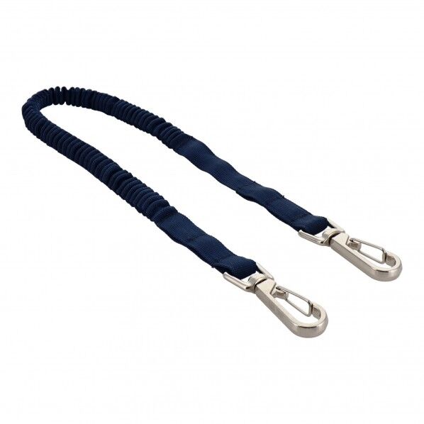 布製安全コード ネイビー ●全長:730mm●最大伸長:1340mm DT-ST-01NB 1点