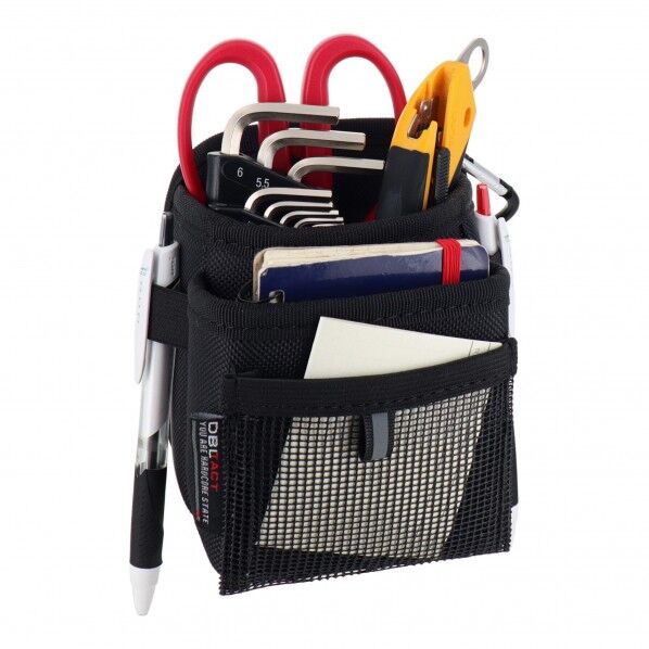 DBLTACT nano 腰袋 2段 ブラック 140×115×80mm DT-13-BK 1点