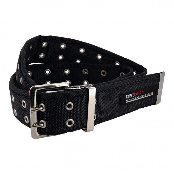 DBLTACT Wピンバックルベルト ブラック 50×1150mm DT-PB-BK 1点