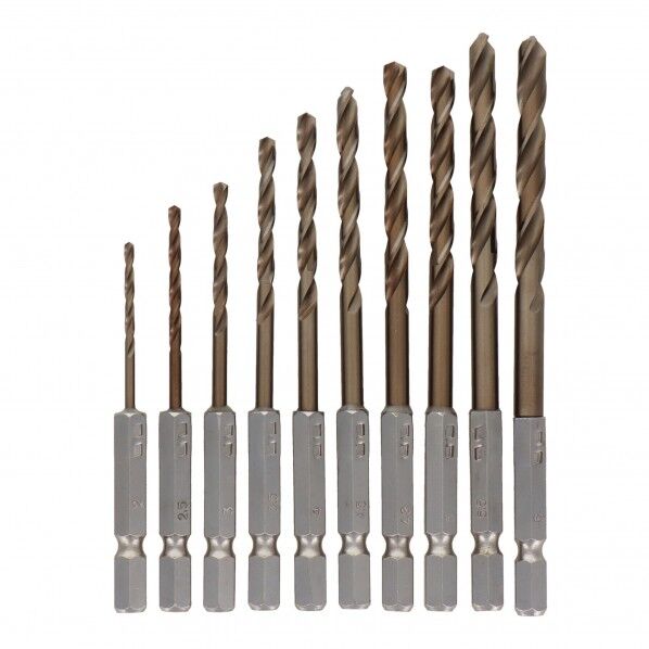 CUSTOM KOBO 10本組ステンレス用ドリル刃セット 13-724 1点