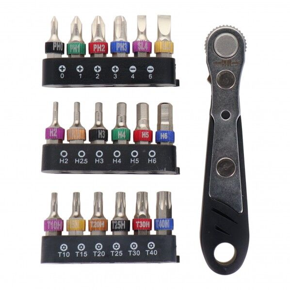 19PCラチェットハンドル付