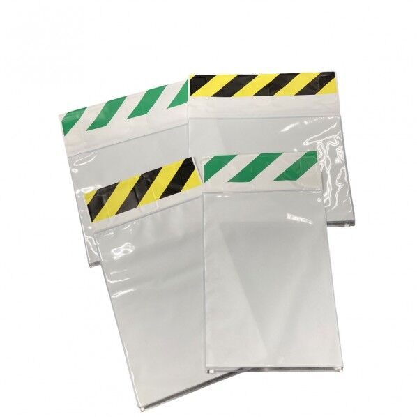 ポケット垂れ幕 緑/白 ヨコ